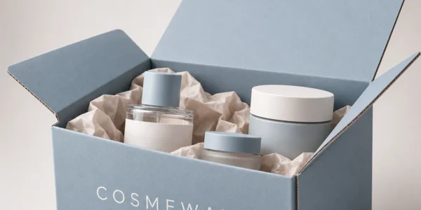 Cosmetic manufacturer preparing cosmetic packaging for PPWR requirements